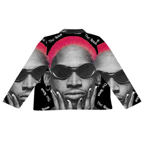 RDMCLOTHINGART tapestry hoodie DENNIS RODMAN TAPESTRY JACKET