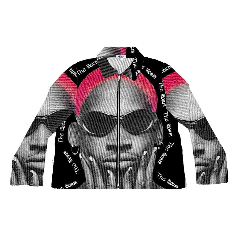 RDMCLOTHINGART tapestry hoodie DENNIS RODMAN TAPESTRY JACKET