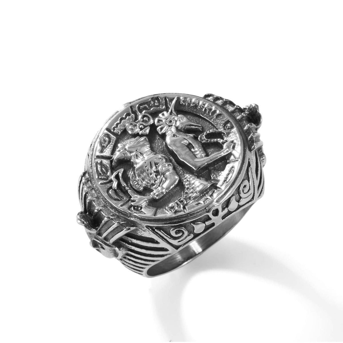 RDMCLOTHINGART tapestry hoodie Designed Finger Ring-10002