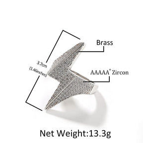 RDMCLOTHINGART tapestry hoodie Designed Finger Ring-10011