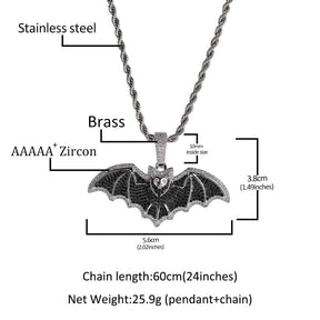 RDMCLOTHINGART 24 INCH tapestry hoodie Designed Necklace-9022