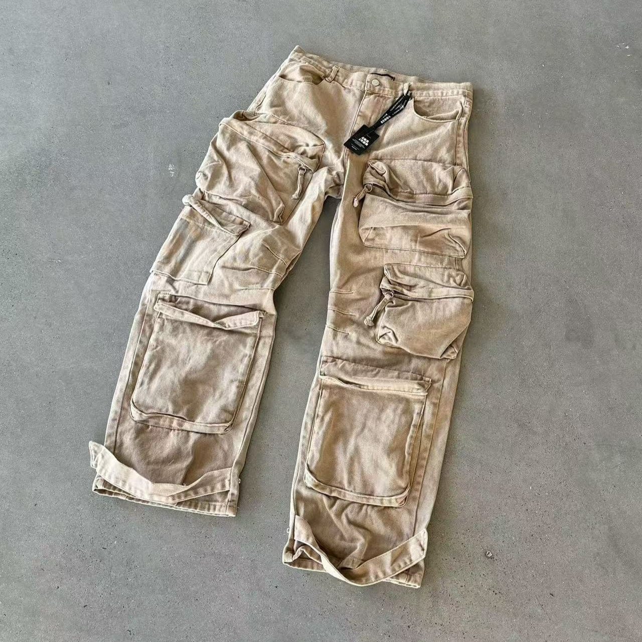 RDMCLOTHINGART tapestry hoodie DESIGNER HEAVY CARGO PANTS-8033