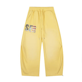 RDMCLOTHINGART S / Yellow tapestry hoodie DESIGNER PANTS-60029