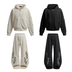 RDMCLOTHINGART tapestry hoodie DESIGNER PANTS-6008