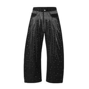 RDMCLOTHINGART tapestry hoodie DESIGNER PANTS-8012