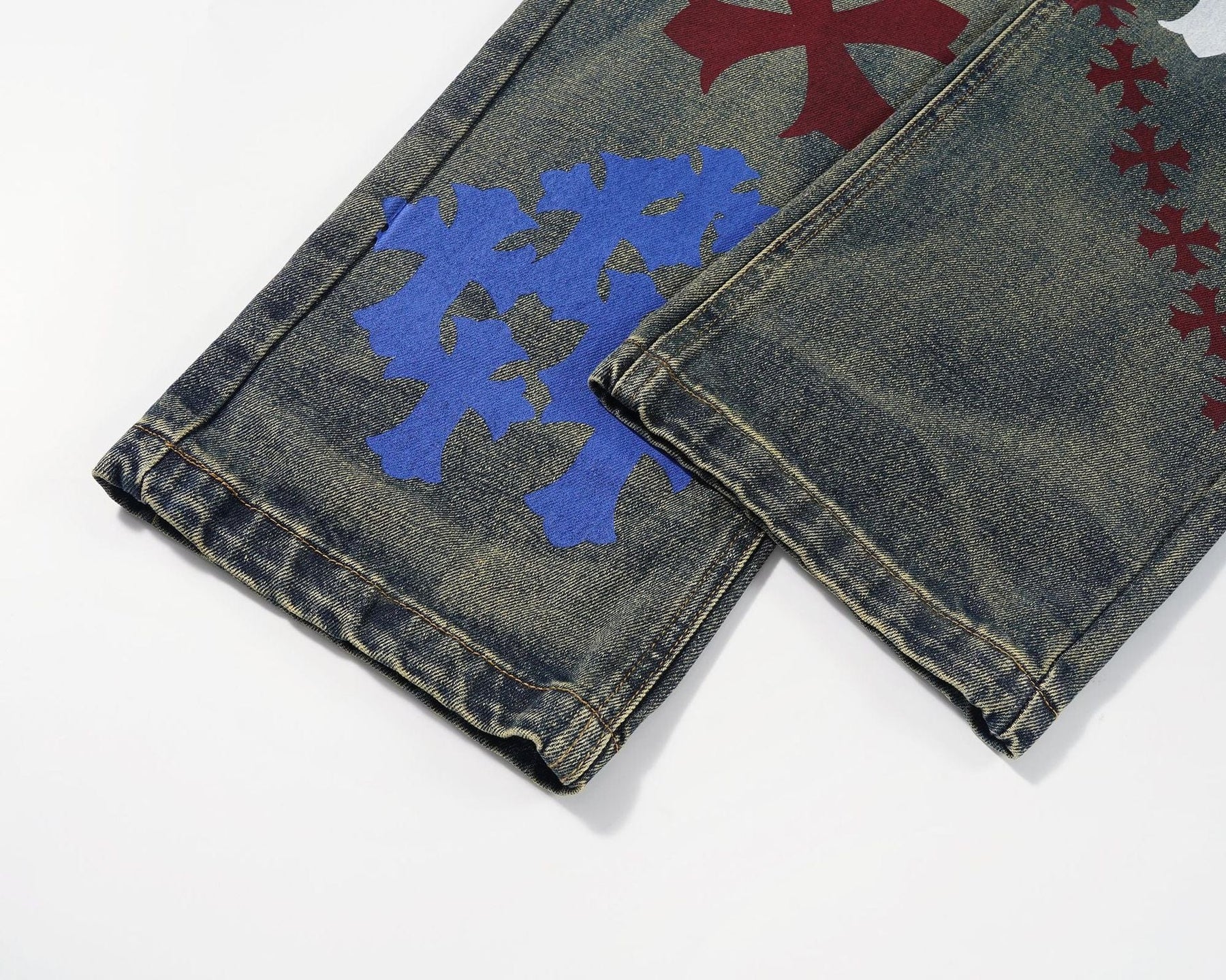 RDMCLOTHINGART tapestry hoodie DESIGNER PANTS-8026