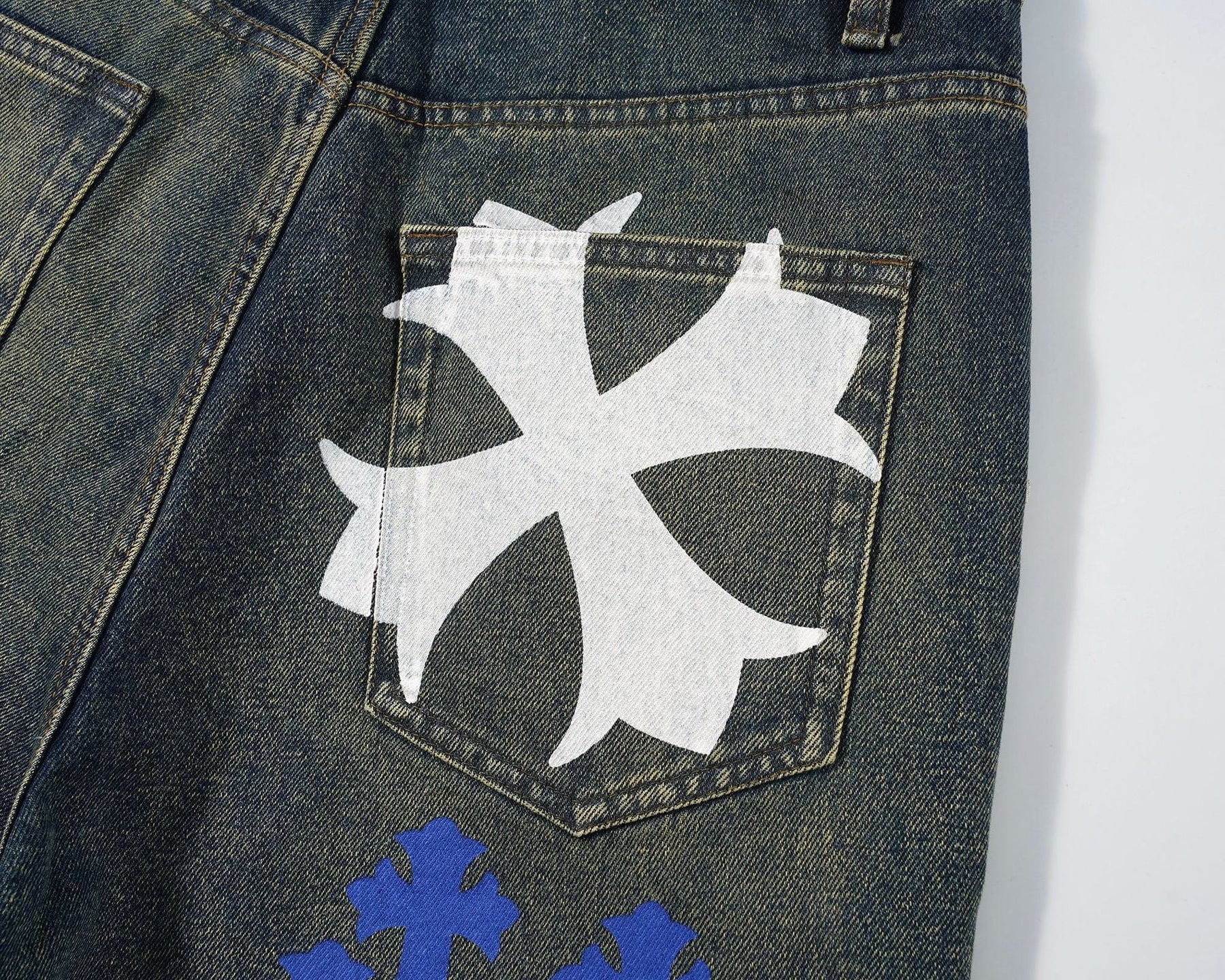 RDMCLOTHINGART tapestry hoodie DESIGNER PANTS-8026