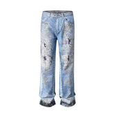 RDMCLOTHINGART tapestry hoodie DESIGNER PANTS-8028