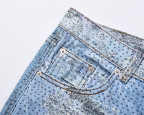 RDMCLOTHINGART tapestry hoodie DESIGNER PANTS-8028