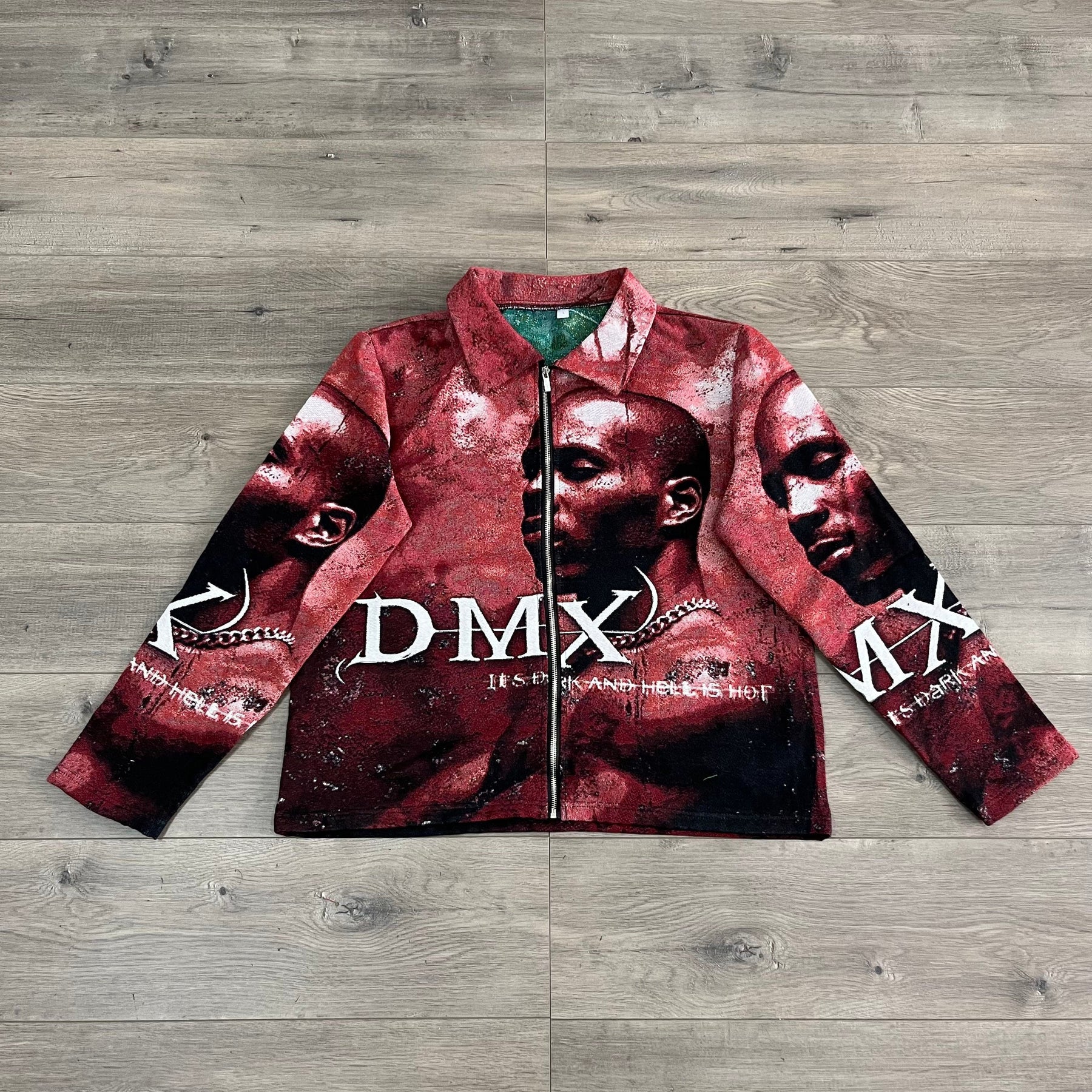 RDMCLOTHINGART tapestry hoodie DMX TAPESTRY JACKET