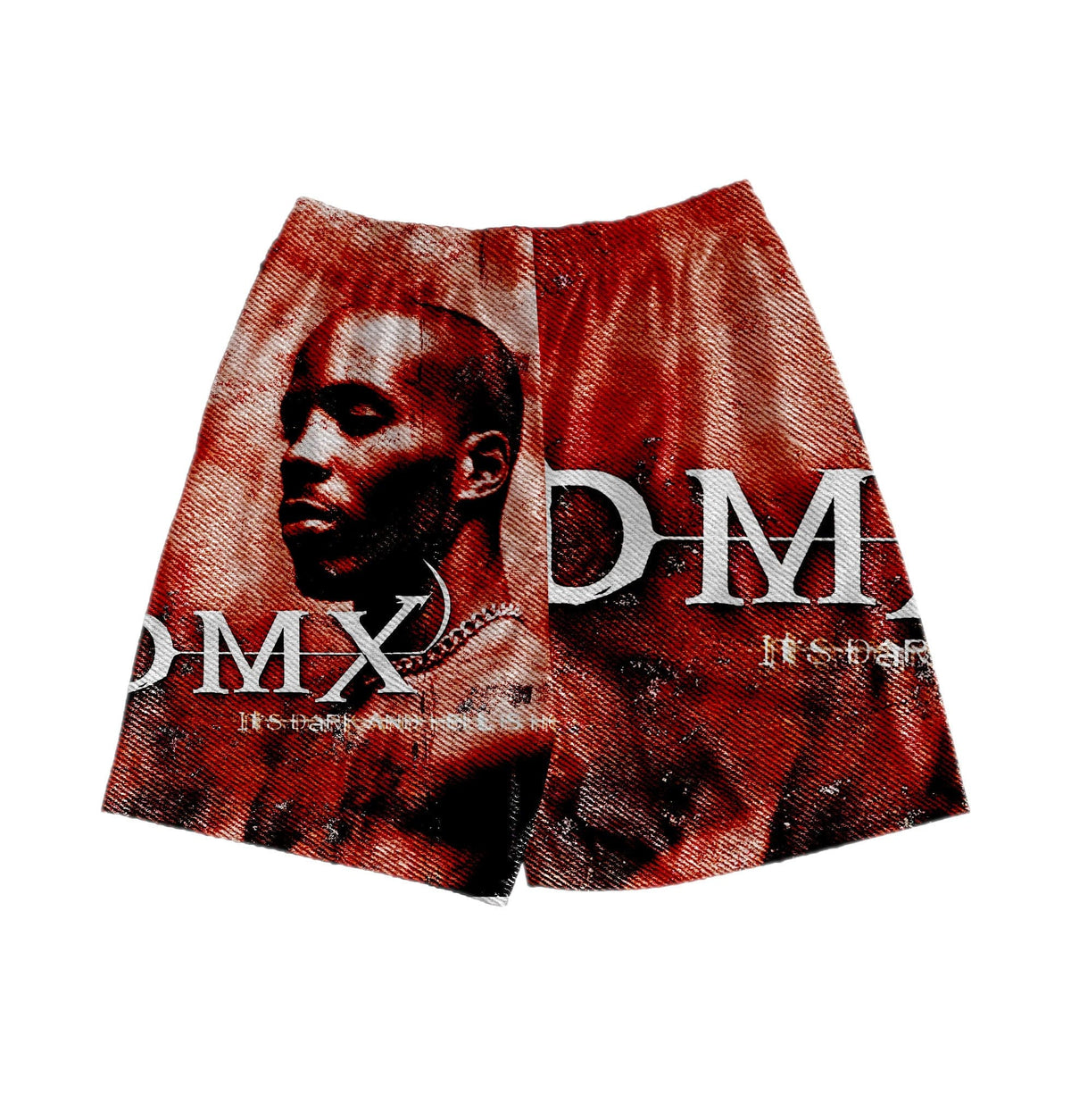 RDMCLOTHINGART tapestry hoodie DMX TAPESTRY SHORTS