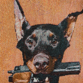 RDMCLOTHINGART tapestry hoodie DOBERMANN TAPESTRY JACKET