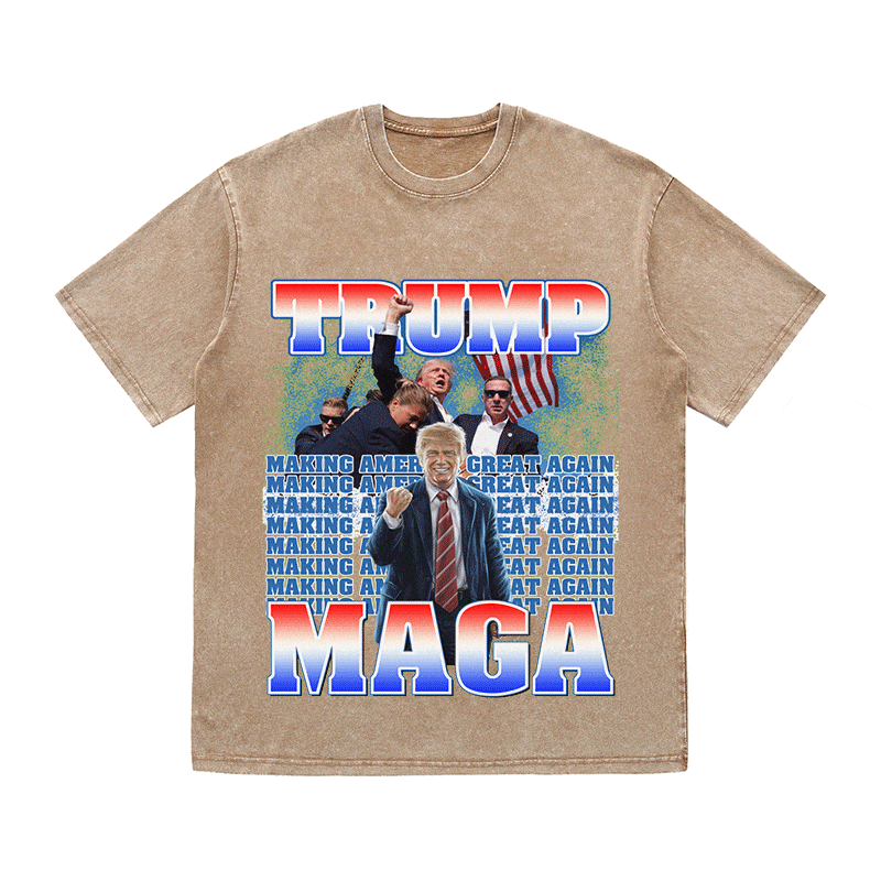 RDMCLOTHINGART tapestry hoodie DONALD HEAVY WEIGHT COTTON TEE-8741