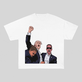 RDMCLOTHINGART tapestry hoodie DONALD HEAVY WEIGHT COTTON TEE-8754