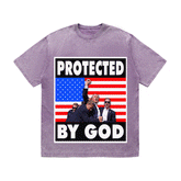 RDMCLOTHINGART tapestry hoodie DONALD HEAVY WEIGHT COTTON TEE-8763