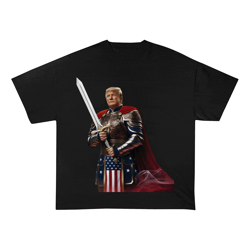 RDMCLOTHINGART tapestry hoodie DONALD HEAVY WEIGHT COTTON TEE-8767