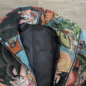RDMCLOTHINGART tapestry hoodie DRAGONBALL V2 TAPESTRY COAT