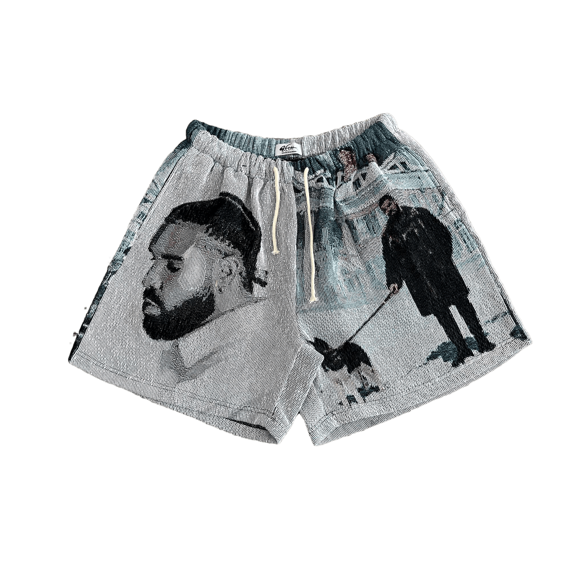 RDMCLOTHINGART tapestry hoodie DRAKE TAPESTRY SHORTS