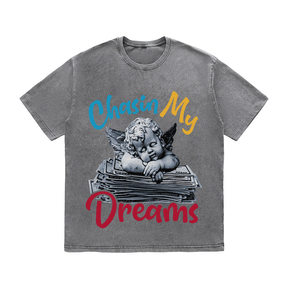 RDMCLOTHINGART tapestry hoodie DREAMS HEAVY WEIGHT COTTON TEE-9036