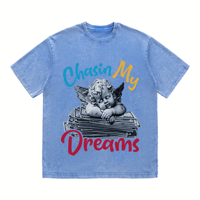 RDMCLOTHINGART tapestry hoodie DREAMS HEAVY WEIGHT COTTON TEE-9036