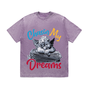 RDMCLOTHINGART tapestry hoodie DREAMS HEAVY WEIGHT COTTON TEE-9036