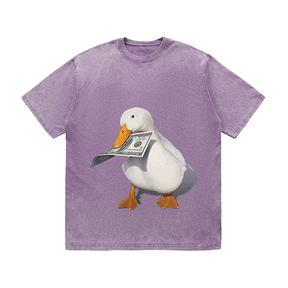 RDMCLOTHINGART tapestry hoodie DUCK HEAVY WEIGHT COTTON TEE-9311
