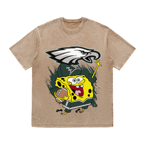 RDMCLOTHINGART tapestry hoodie EAGLES HEAVY WEIGHT COTTON TEE-8804