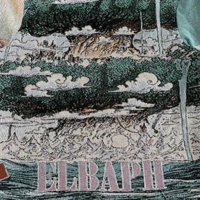 RDMCLOTHINGART tapestry hoodie ELBAPH TAPESTRY HOODIE