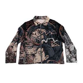 RDMCLOTHINGART tapestry hoodie EREN YEAGER TAPESTRY JACKET