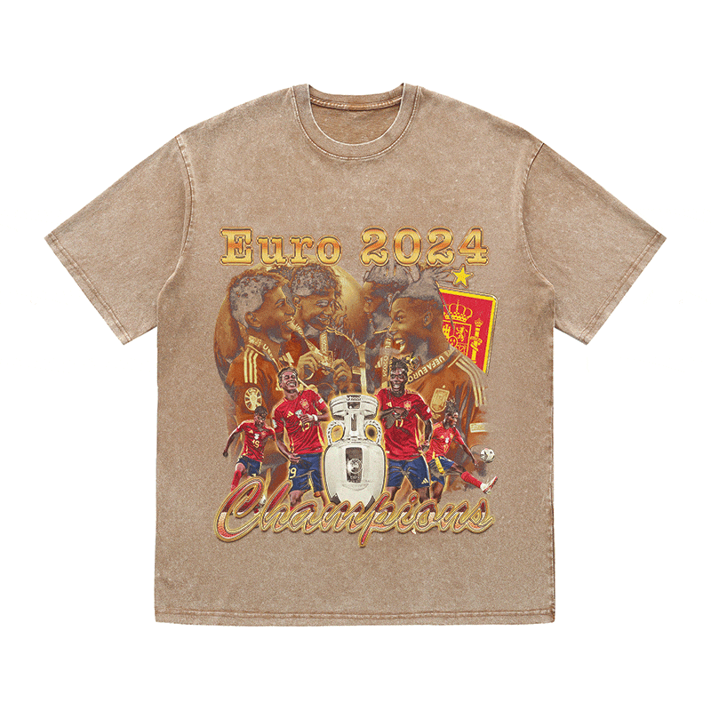 RDMCLOTHINGART tapestry hoodie EURO 2024 HEAVY WEIGHT COTTON TEE-8959