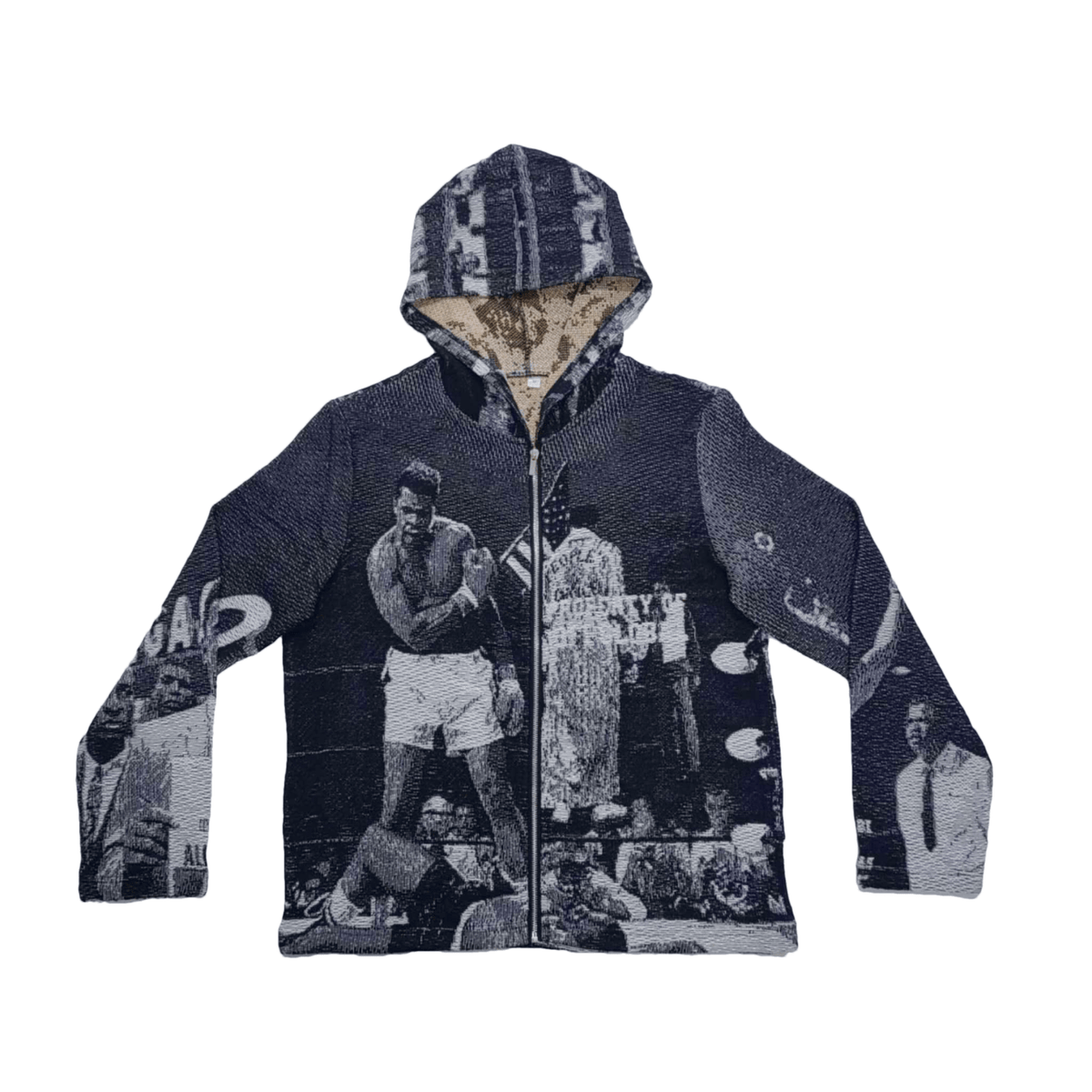 RDMCLOTHINGART tapestry hoodie Fight Tapestry