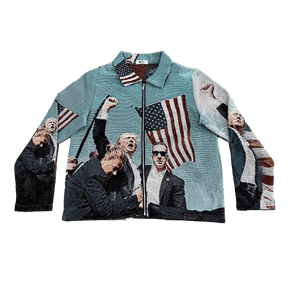 RDMCLOTHINGART tapestry hoodie FIGHT US TAPESTRY JACKET