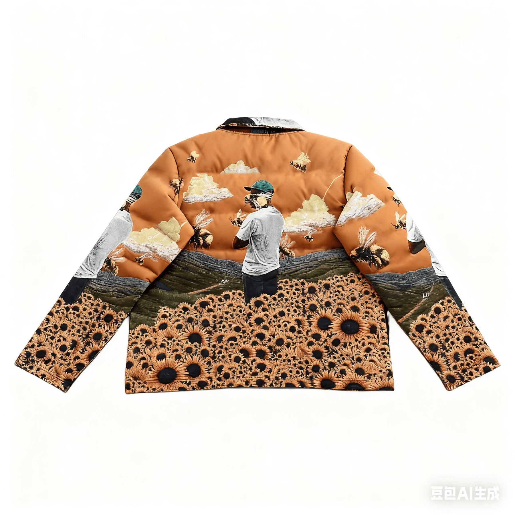 RDMCLOTHINGART tapestry hoodie FLOWER BOY TAPESTRY COAT