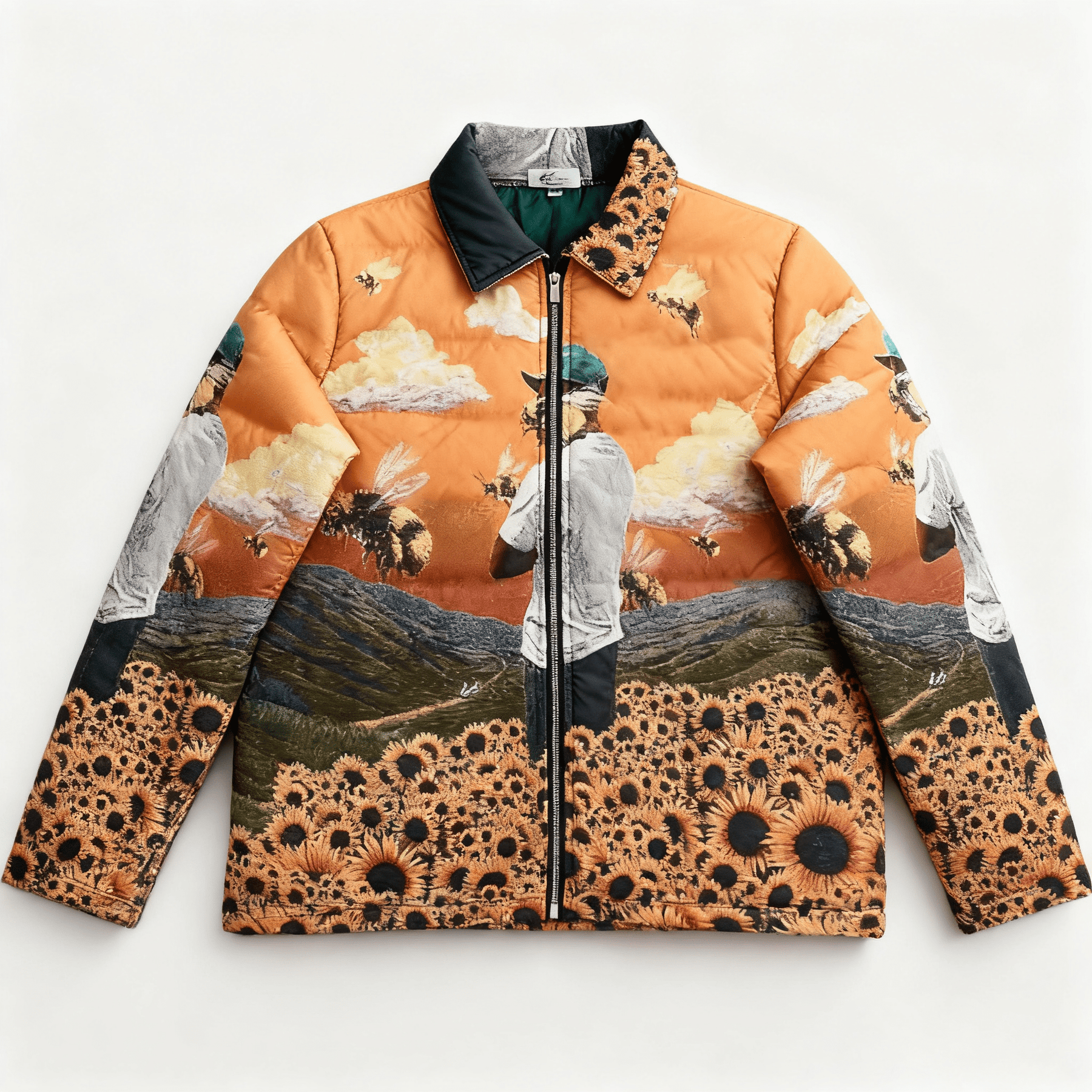 RDMCLOTHINGART tapestry hoodie FLOWER BOY TAPESTRY COAT