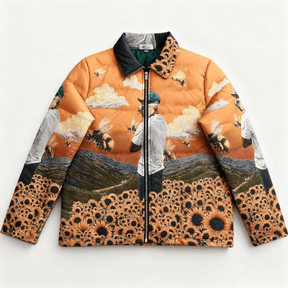 RDMCLOTHINGART tapestry hoodie FLOWER BOY TAPESTRY COAT