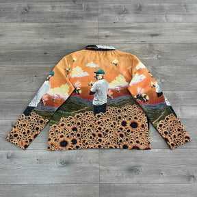RDMCLOTHINGART tapestry hoodie FLOWER BOY TAPESTRY JACKET