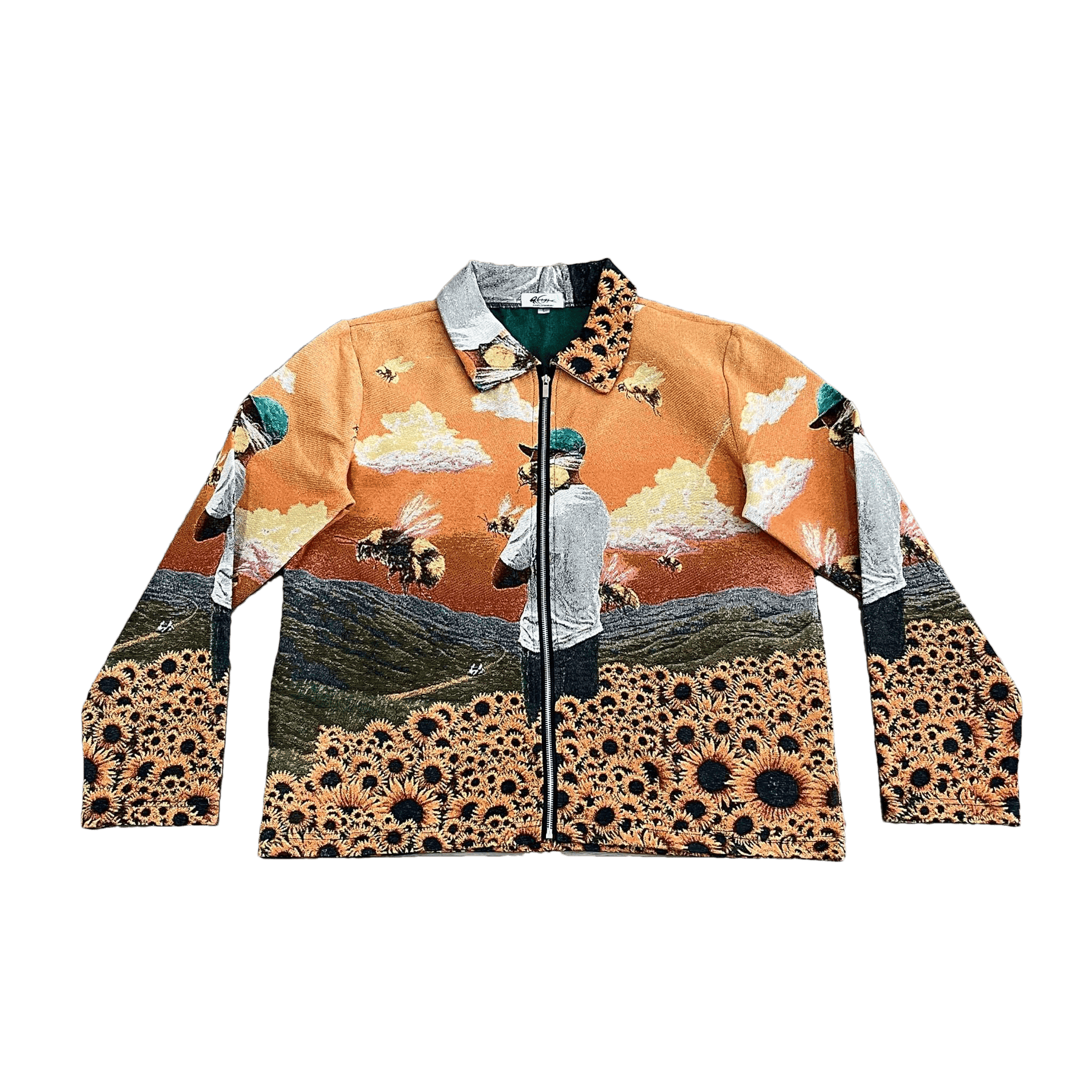 RDMCLOTHINGART tapestry hoodie FLOWER BOY TAPESTRY JACKET
