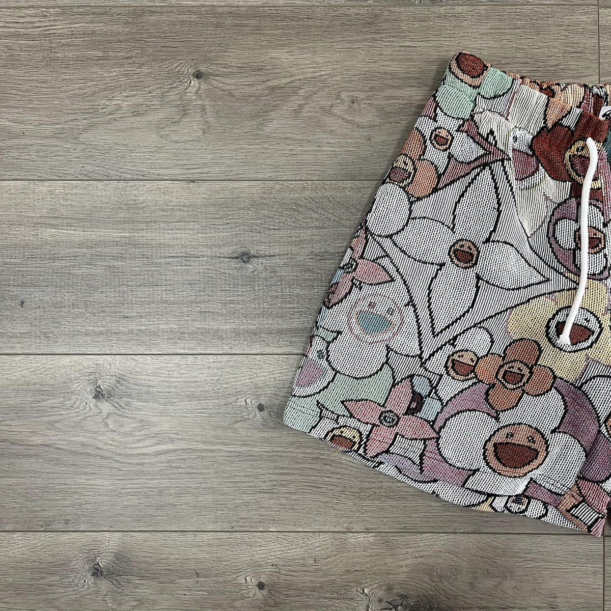 FLOWER TAPESTRY SHORT - RDMCLOTHINGART