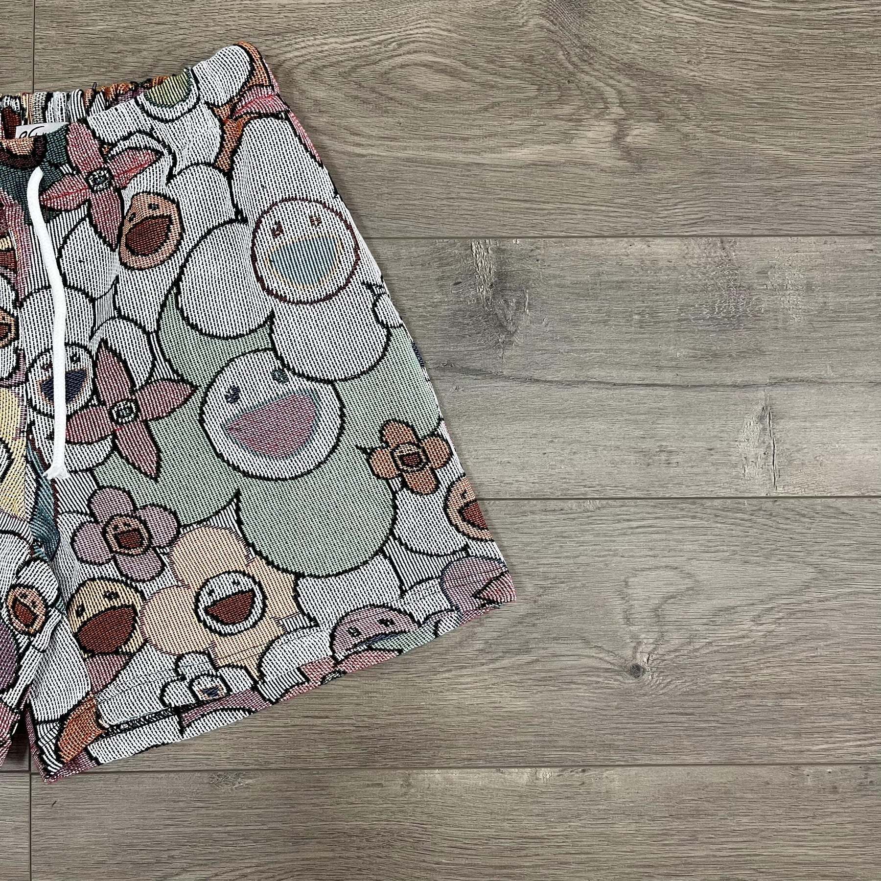 FLOWER TAPESTRY SHORT - RDMCLOTHINGART