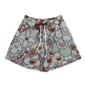 FLOWER TAPESTRY SHORT - RDMCLOTHINGART