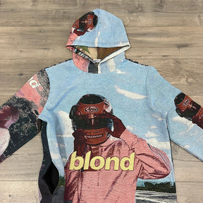 RDMCLOTHINGART tapestry hoodie FRANK TAPESTRY HOODIE