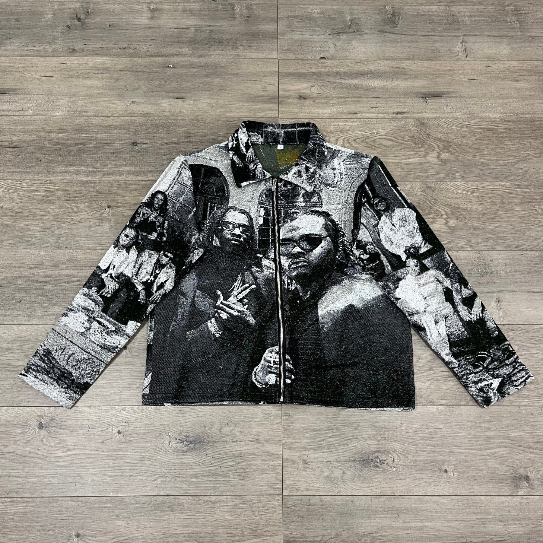 RDMCLOTHINGART tapestry hoodie FREEYSL TAPESTRY JACKET