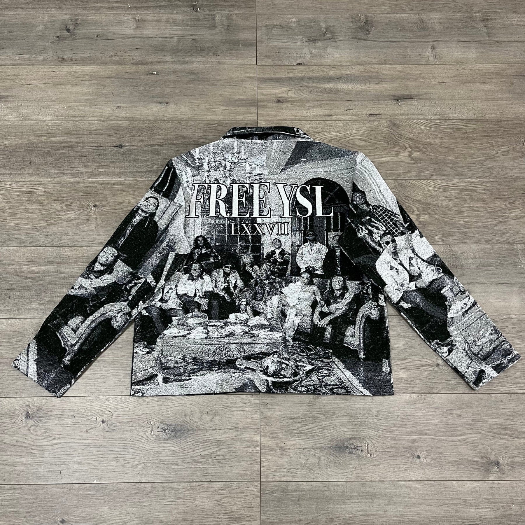 RDMCLOTHINGART tapestry hoodie FREEYSL TAPESTRY JACKET