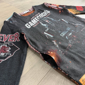 RDMCLOTHINGART tapestry hoodie GAMECOCKS TAPESTRY CREWNECK