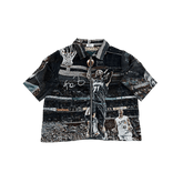 RDMCLOTHINGART tapestry hoodie GARNETT TAPESTRY TEE