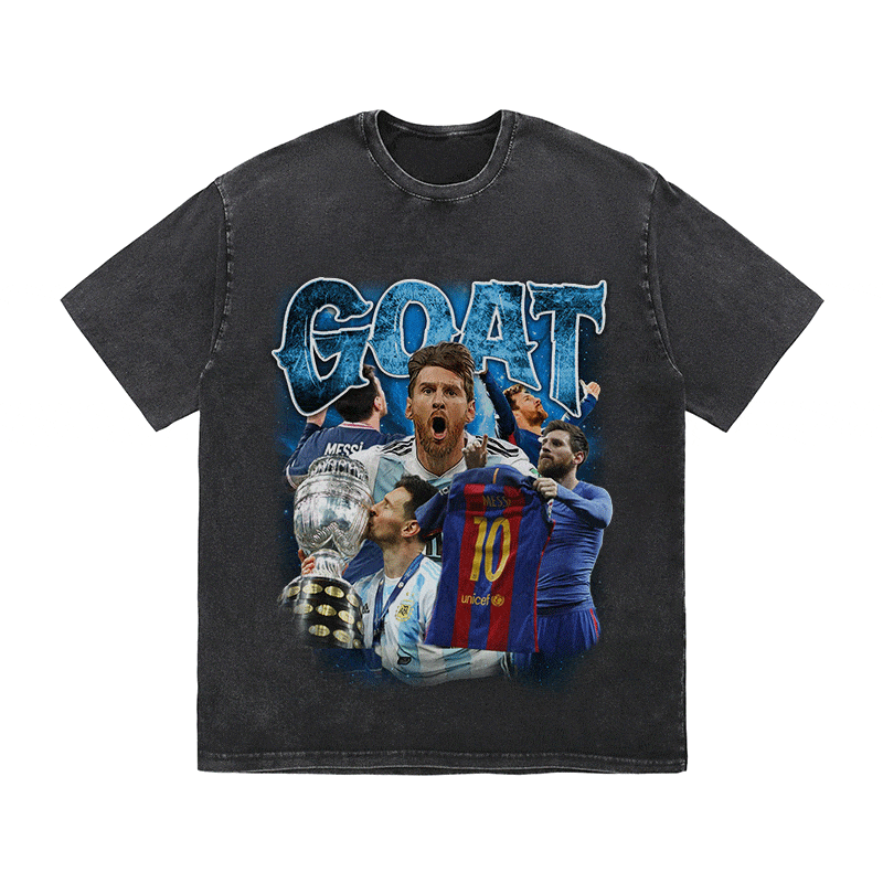 RDMCLOTHINGART tapestry hoodie GOAT HEAVY WEIGHT COTTON TEE-9157