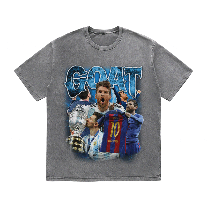 RDMCLOTHINGART tapestry hoodie GOAT HEAVY WEIGHT COTTON TEE-9157