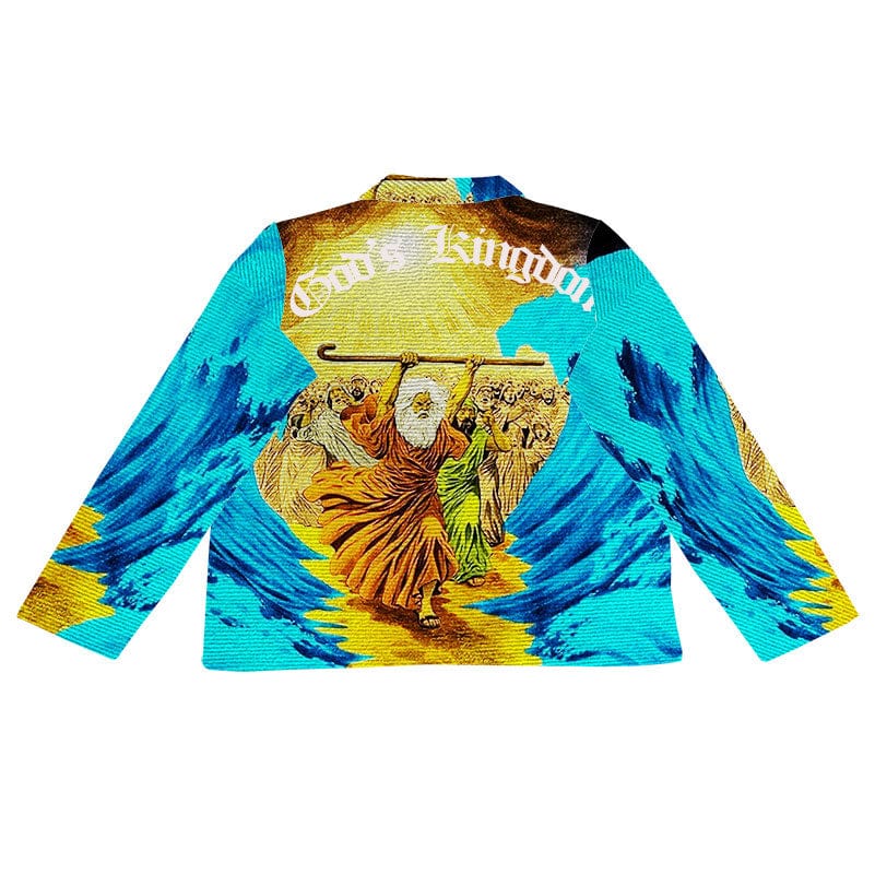 RDMCLOTHINGART tapestry hoodie GOD'S KINGDOM TAPESTRY JACKET