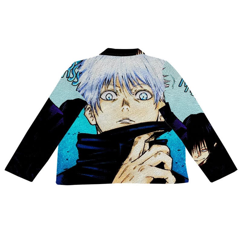 RDMCLOTHINGART tapestry hoodie GOJO VS TOJI TAPESTRY JACKET