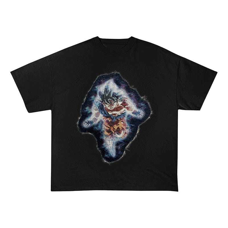 RDMCLOTHINGART tapestry hoodie Goku-8162